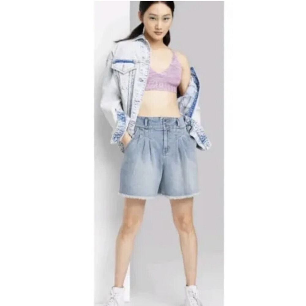 Wild Fable Highest Rise A-Line Denim Shorts Women’s Size 6/28 NWT